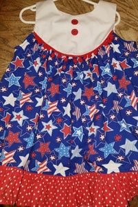 Eleanor rose star spangled GiGi dress size 4/5